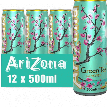 Arizona Drink 500ml x 12 Honey Green Tea