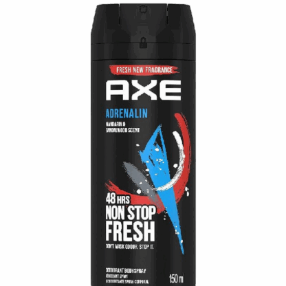 Axe Body Spray 150ml x 6 Adrenalin