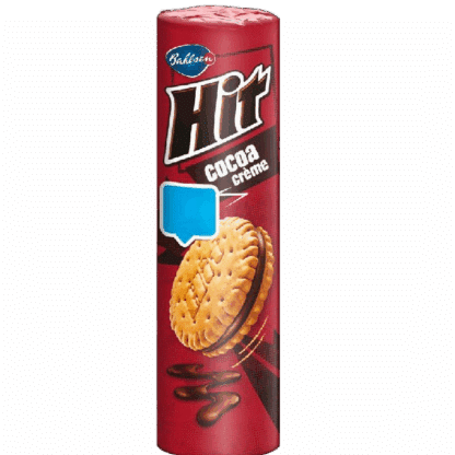 BAHLSEN HIT CREME BISCUIT 220g x 12 Cocoa