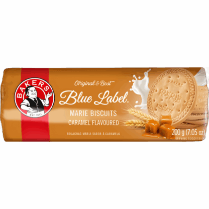 BAKERS BLUE LABEL MARIE CARAMEL 200g x 12