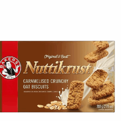 BAKERS NUTTIKRUST 200GM X 12