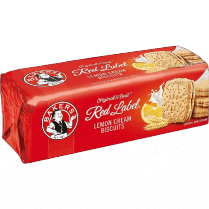 BAKERS RED LABEL CREAM 200gm x 12 Lemon
