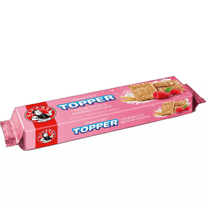 Bakers Toppers 125g x12 Raspberry