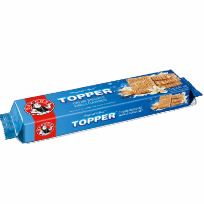 Bakers Toppers 125g x12 Vanilla