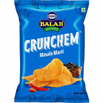 BALAJI WAFERS 150G X 24 Masala Masti