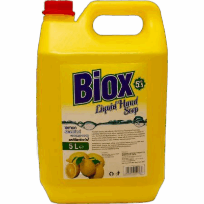 BIOX HANDWASH 5LTR x 4 Lemon