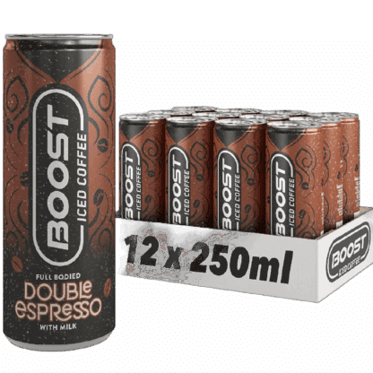 Boost Coffee 250ml x 12 Double Shot Espresso