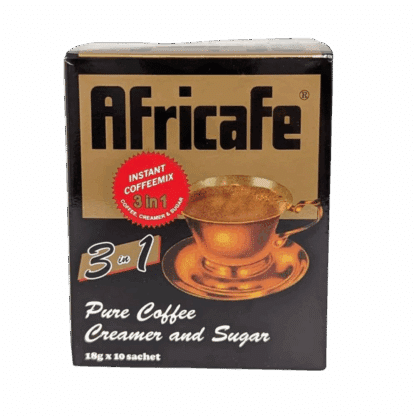 AFRICAFE 3 IN 1 18g x 10 sachets x 16 boxes