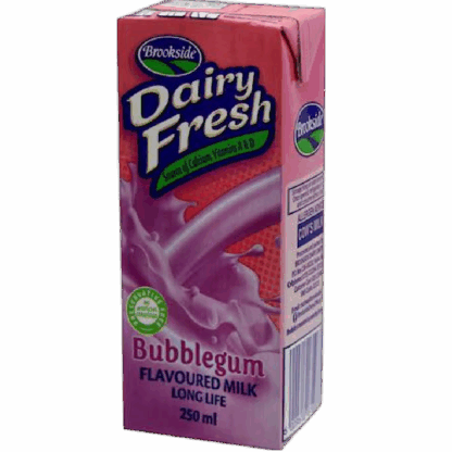Brookside Dairy Fresh 250ml x 24 Bubblegum