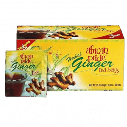 AFRICAN PRIDE GINGER 50GM X 18