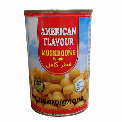 AMERICAN FLAVOUR MUSHROOM WHOLE 400G X 24