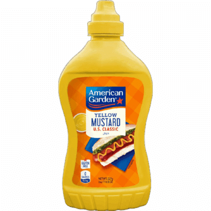AMERICAN GARDEN MUSTARD 8oz  x 12