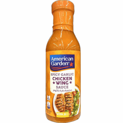 AMERICAN GARDEN SPICY GARLIC SAUCE 12ozx12