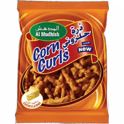 ALMUDHISH CORN N CURLS CHEESE FLAVOUR 20g