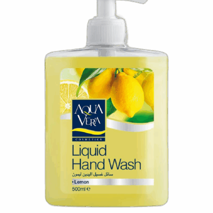 AQUA VERA LEMON HAND WASH 500ML