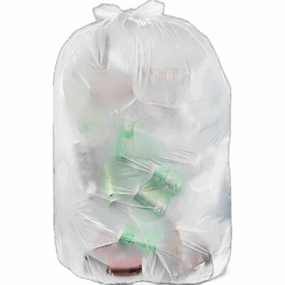 BONGO TRASH BAGS CLEAR EXTRA LARGE