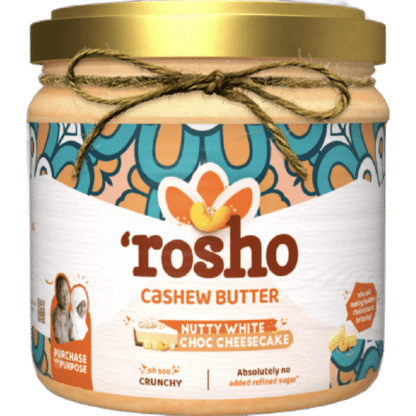 Rosho Cashew Butter - Nutty White Choc Cheesecake