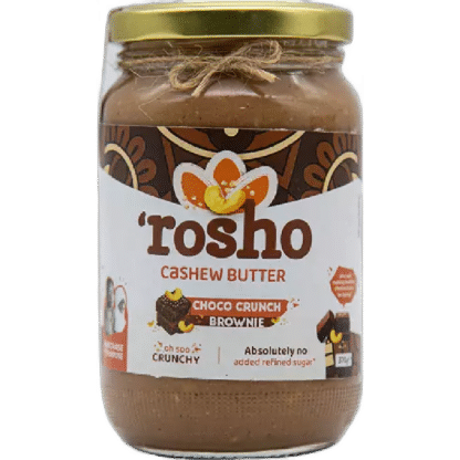Rosho Cashew Butter 370g - Choco Crunch Brownie